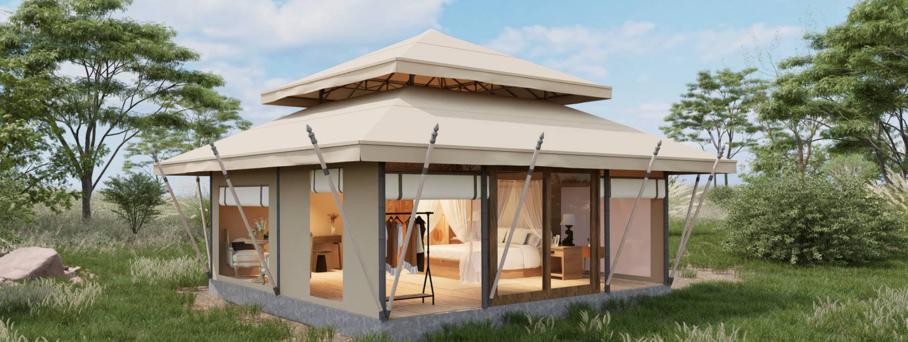 龙文区户外野奢帐篷